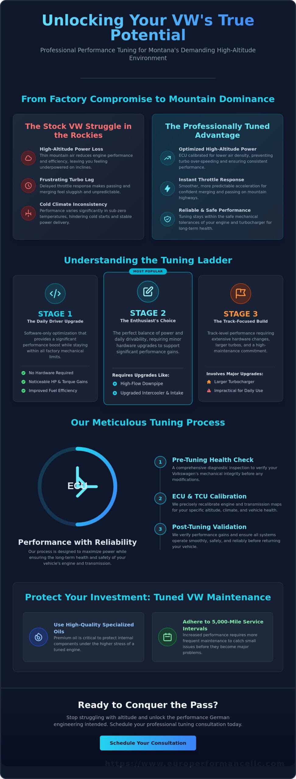 Performance Tuning for VW in Bozeman: Unlock Your Volkswagen's True Potential