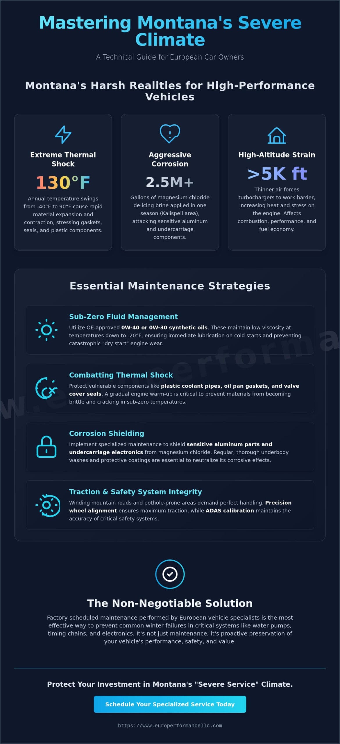 European Car Care Tips for Montana Drivers: Preserving Performance in Extreme Conditions