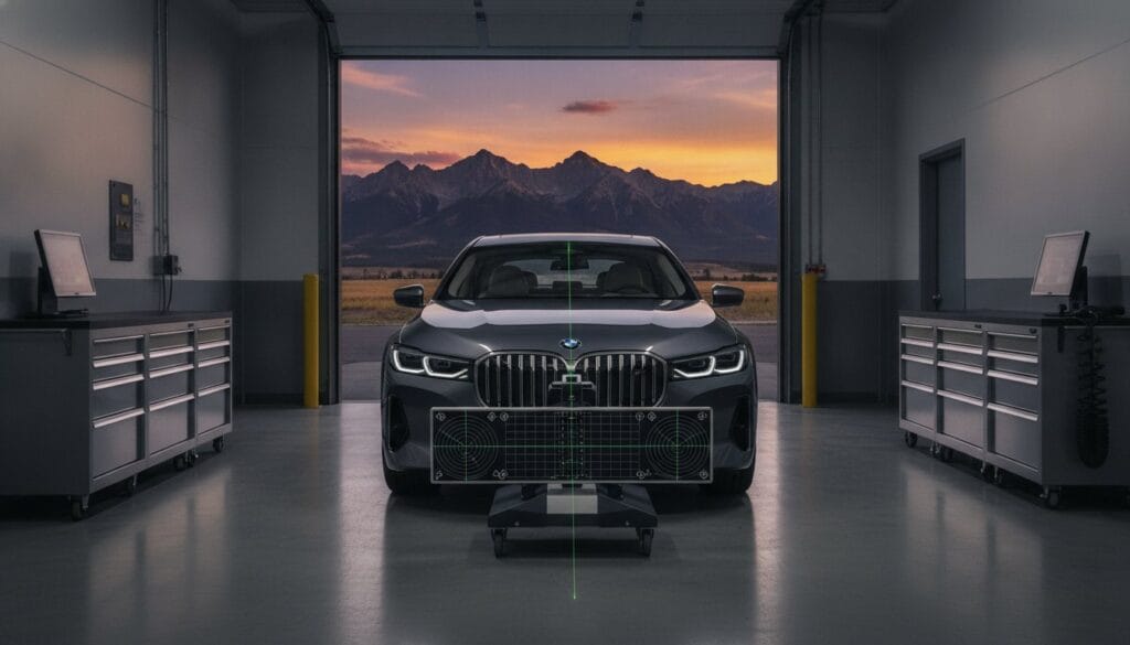 BMW ADAS Calibration in Belgrade, MT: Precision Safety for Montana Roads