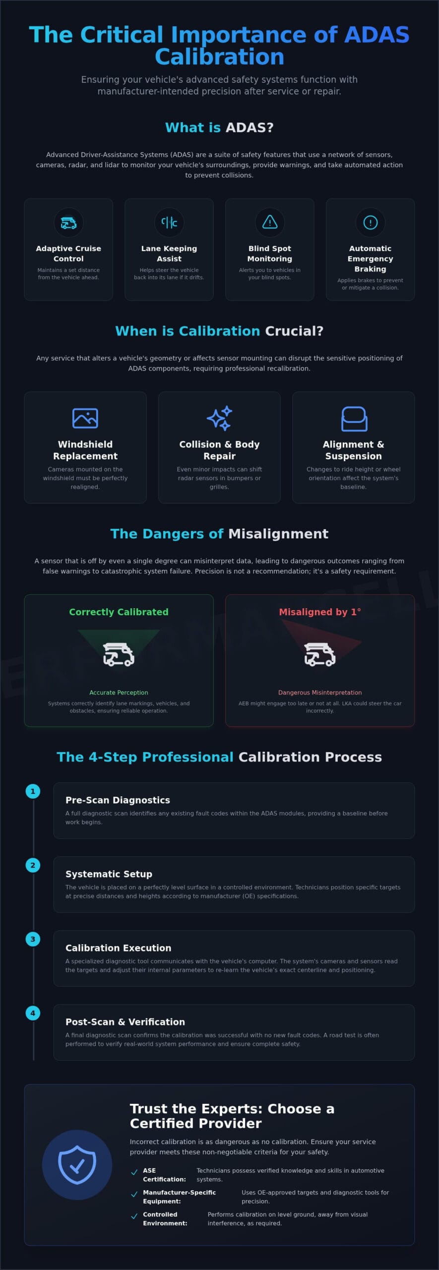 ADAS Calibration Services: Ensuring Safety and Precision
