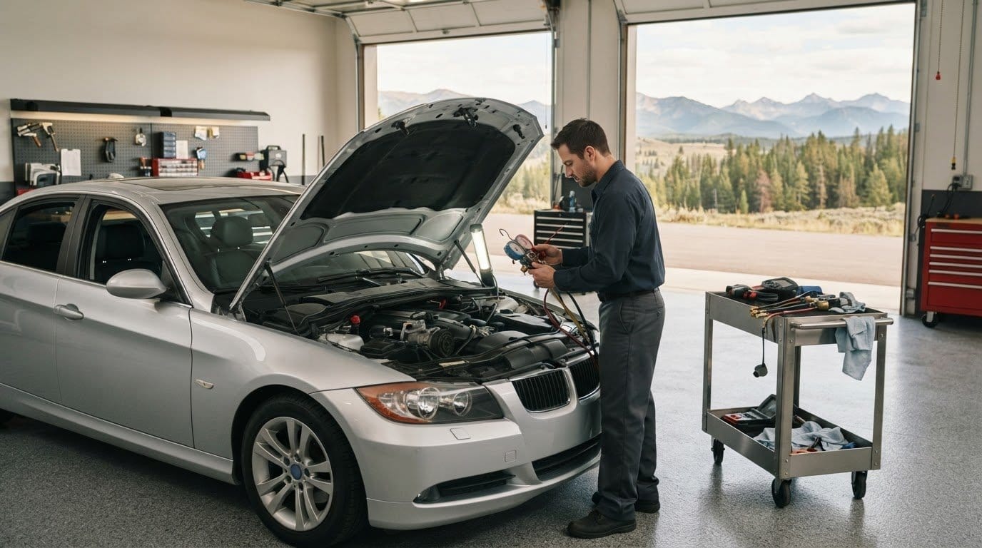 BMW E90 A/C Blowing Hot Air? Causes, Checks, and Fixes