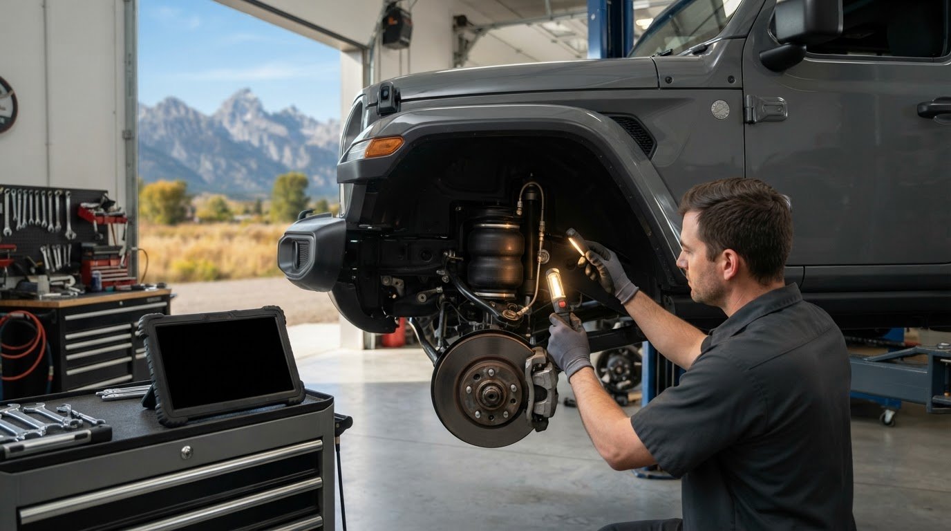 How to Fix a Discovery 3 Air Suspension Fault in Belgrade