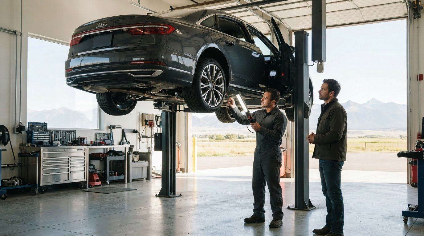 Peace of Mind Used Mercedes Inspection in Gallatin Valley